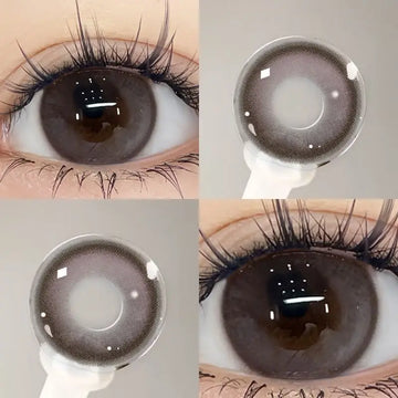 2Pcs Natural Korea Contacts Lenses Myopia Prescription Color Cosmetic Circle Beauty Pupil Makeup Lens New Fast Shipping